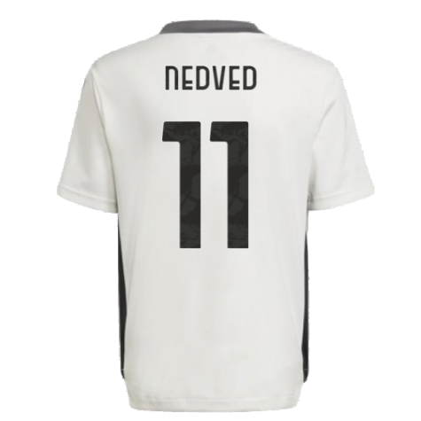 2021-2022 Juventus Training Shirt (White) - Kids (NEDVED 11)