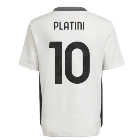 2021-2022 Juventus Training Shirt (White) - Kids (PLATINI 10)