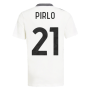 2021-2022 Juventus Training Shirt (White) - Ladies (PIRLO 21)