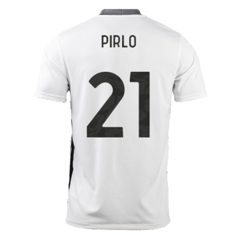 2021-2022 Juventus Training Shirt (White) (PIRLO 21)