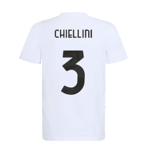 2021-2022 Juventus Training T-Shirt (White) (CHIELLINI 3)