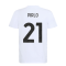 2021-2022 Juventus Training T-Shirt (White) (PIRLO 21)
