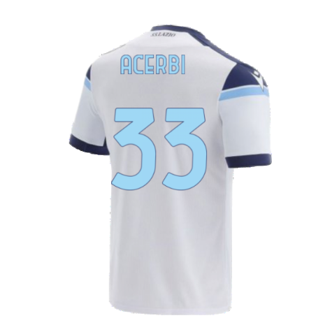 2021-2022 Lazio Away Shirt (ACERBI 33)