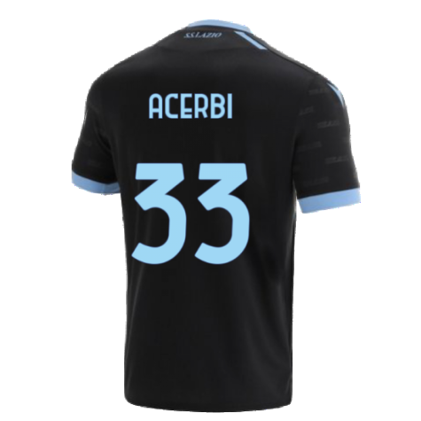 2021-2022 Lazio Third Shirt (ACERBI 33)
