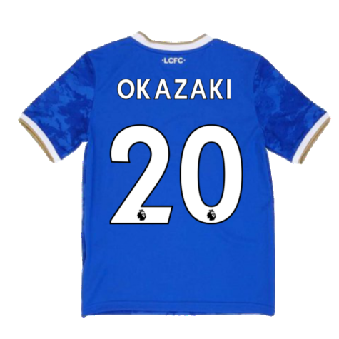 2021-2022 Leicester City Home Shirt (Kids) (OKAZAKI 20)