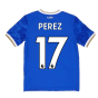 2021-2022 Leicester City Home Shirt (Kids) (PEREZ 17)