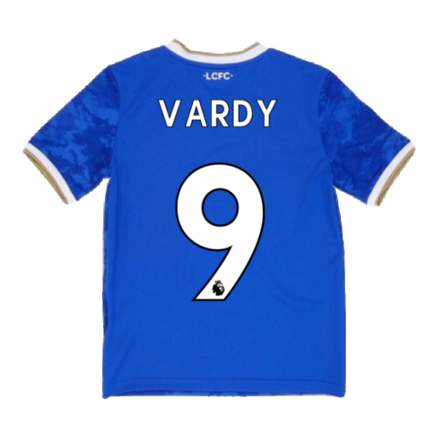 2021-2022 Leicester City Home Shirt (Kids) (VARDY 9)