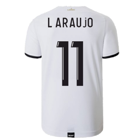 2021-2022 Lille Away Shirt (L ARAUJO 11)