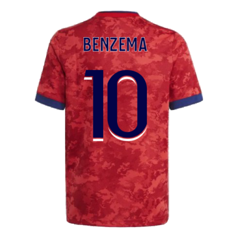 2021-2022 Lyon Away Shirt (Kids) (BENZEMA 10)