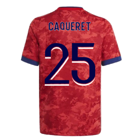 2021-2022 Lyon Away Shirt (Kids) (CAQUERET 25)