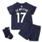 2021-2022 Man City 3rd Baby Kit (DE BRUYNE 17)