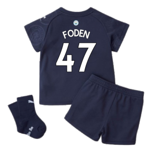 2021-2022 Man City 3rd Baby Kit (FODEN 47)