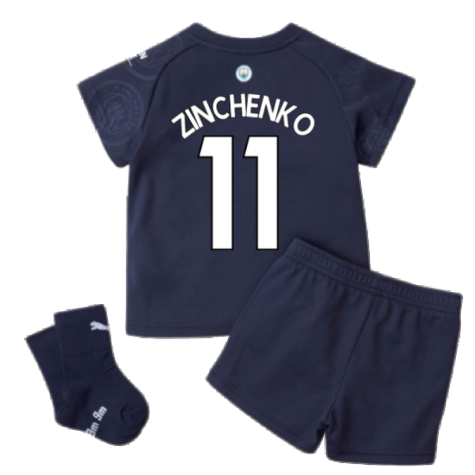 2021-2022 Man City 3rd Baby Kit (ZINCHENKO 11)
