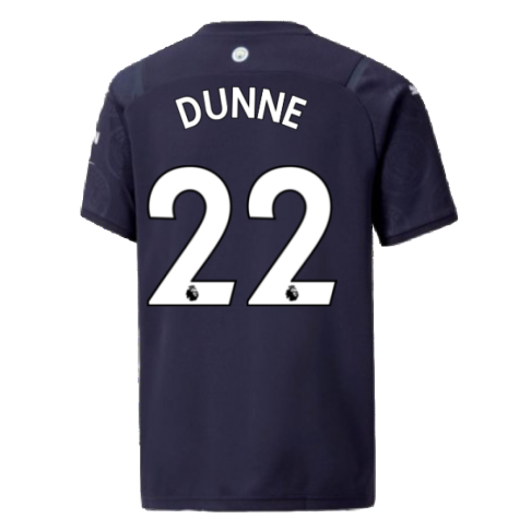 2021-2022 Man City 3rd Shirt (Kids) (DUNNE 22)