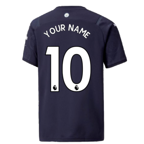2021-2022 Man City 3rd Shirt (Kids) (Your Name)