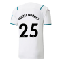 2021-2022 Man City Authentic Away Shirt (FERNANDINHO 25)