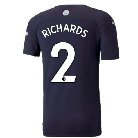 2021-2022 Man City Authentic Third Shirt (RICHARDS 2)