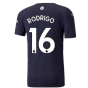 2021-2022 Man City Authentic Third Shirt (RODRIGO 16)