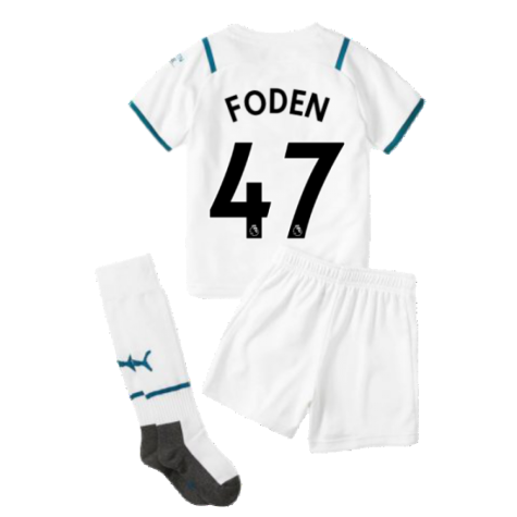 2021-2022 Man City Away Mini Kit (FODEN 47)