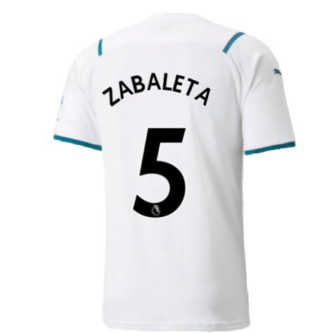 2021-2022 Man City Away Shirt (ZABALETA 5)
