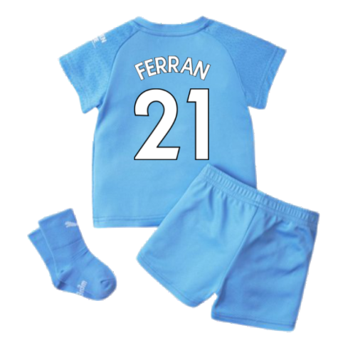 2021-2022 Man City Home Baby Kit (FERRAN 21)