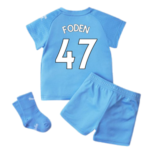 2021-2022 Man City Home Baby Kit (FODEN 47)