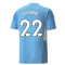 2021-2022 Man City Home Shirt (DUNNE 22)