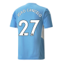 2021-2022 Man City Home Shirt (JOAO CANCELO 27)