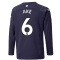 2021-2022 Man City Long Sleeve 3rd Shirt (Kids) (AKE 6)