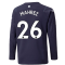2021-2022 Man City Long Sleeve 3rd Shirt (Kids) (MAHREZ 26)