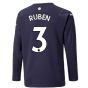 2021-2022 Man City Long Sleeve 3rd Shirt (Kids) (RUBEN 3)