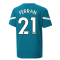 2021-2022 Man City Pre Match Jersey (Ocean Depths) - Kids (FERRAN 21)