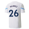 2021-2022 Man City Pre Match Jersey (White) - Kids (MAHREZ 26)