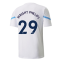 2021-2022 Man City Pre Match Jersey (White) - Kids (WRIGHT PHILLIPS 29)