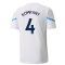 2021-2022 Man City Pre Match Jersey (White) (KOMPANY 4)