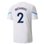 2021-2022 Man City Pre Match Jersey (White) (RICHARDS 2)