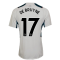 2021-2022 Man City PRO Training Jersey (White) (DE BRUYNE 17)