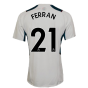 2021-2022 Man City PRO Training Jersey (White) (FERRAN 21)