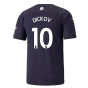2021-2022 Man City Third Player Issue Shirt (DICKOV 10)