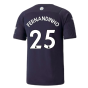 2021-2022 Man City Third Player Issue Shirt (FERNANDINHO 25)