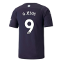 2021-2022 Man City Third Player Issue Shirt (G JESUS 9)