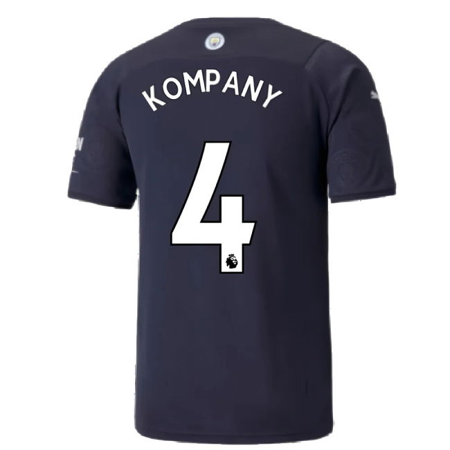 2021-2022 Man City Third Shirt (KOMPANY 4)