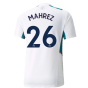 2021-2022 Man City Training Shirt (White) (MAHREZ 26)