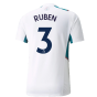 2021-2022 Man City Training Shirt (White) (RUBEN 3)