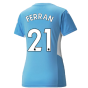 2021-2022 Man City Womens Home Shirt (FERRAN 21)