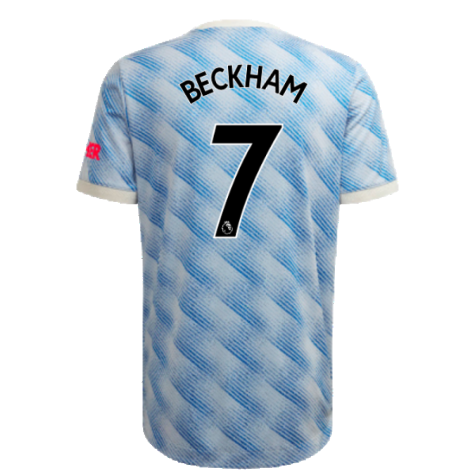 2021-2022 Man Utd Authentic Away Shirt (BECKHAM 7)