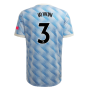 2021-2022 Man Utd Authentic Away Shirt (IRWIN 3)