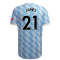 2021-2022 Man Utd Authentic Away Shirt (JAMES 21)
