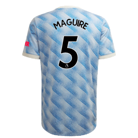 2021-2022 Man Utd Authentic Away Shirt (MAGUIRE 5)