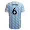 2021-2022 Man Utd Authentic Away Shirt (POGBA 6)